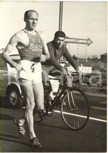 1958  MARCIA IX ROMA - CASTEL GANDOLFO Pino DORDONI squadra GS DIANA PIACENZA