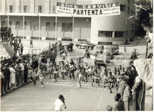 1953 GENOVA COPPA D'ORO MAIRANO Partenza della staffetta Pegli - Albaro *Foto