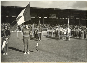 1957 COLOMBES ATLETICA Meeting internazionale - La squadra italiana *Foto