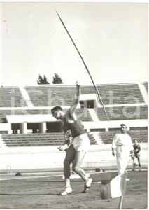 1958 ROMA FORO ITALICO Giovanni LIEVORE ai Campionati Italiani Atletica leggera