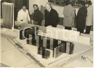 1959 FOIRE DE PARIS Maquette nouveau quartier MAINE - Gare MONTPARNASSE *Photo