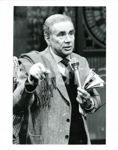 1987 RAI PORTOBELLO Enzo TORTORA Ritratto del conduttore *Foto 20x25 cm (9)