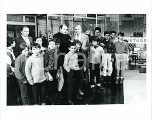 1987 RAI DUE - PORTOBELLO Enzo TORTORA durante sketch comico - Foto 25x20 cm (3)