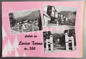 1965 ca LEVICO TERME Grand Hotel Imperial *Bozzetto preparatorio per cartolina