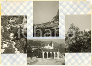 1965 ca. ALCARA LI FUSI Chiesa del Rosario *Bozzetto per cartolina 23x16 cm