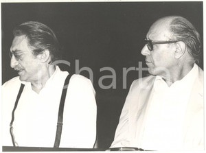 1990 ca. SPETTACOLO - Ritratto dell'attore Ugo BOLOGNA Foto 24x18 cm Fotografia di agenzia.  CONDIZIONI: G (ma minimi difetti di stampa)FORMATO: 24x18 cm    originale e autentica 1