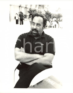 1990 ca RAI Ottaviano DEL TURCO durante intervista - Ritratto *Foto 18x24 cm