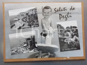 1965 ca GENOVA PEGLI - Parco di Villa Pallavicini *Bozzetto per cartolina 41x29