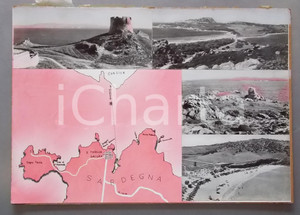 1965 ca. SANTA TERESA DI GALLURA Le spiagge *Bozzetto per cartolina 40x35 cm