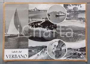 1965 ca. VERBANO Eremo di Santa Caterina del Sasso *Bozzetto per cartolina 60x42