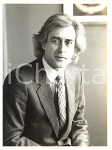 1980 ca. Ritratto di Giancarlo VETTORI *Fotografia 18x24 cm