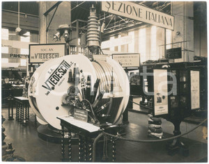 1950 ca BASILEA Fiera industria meccanica - Sezione italiana - Ing. V. TEDESCHI