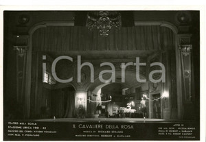 1951 MILANO Teatro alla SCALA Il Cavaliere della Rosa - Atto III - Foto seriale