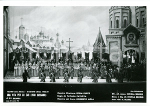1958 MILANO Teatro alla SCALA "Una Vita per lo Zar" - Atto III - Foto seriale