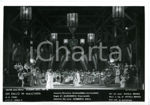 1957 MILANO Teatro alla SCALA "Un Ballo in Maschera" - Atto III *Foto seriale