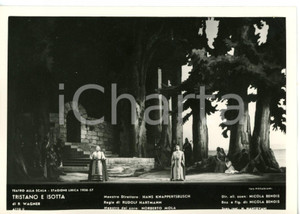 1956 MILANO Teatro alla SCALA "Tristano e Isotta" - Atto II *Foto seriale 14x10