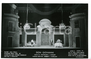 1952 MILANO Teatro alla SCALA "Don Giovanni" - Scene N. BENOIS (3) *Foto seriale