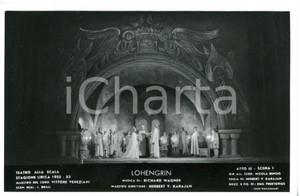 1952 MILANO Teatro alla SCALA "Lohengrin" Scene Nicola BENOIS (3) *Foto seriale