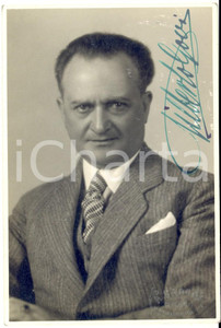 1940 ca TEATRO Gilberto GOVI - Foto seriale BADODI con AUTOGRAFO