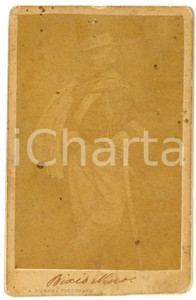 1862 RISORGIMENTO Generale Nino BIXIO - Ritratto - Foto DURONI RARA CDV