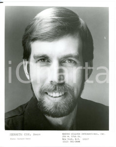 1975 ca NEW YORK LIRICA Basso Kenneth COX - Ritratto *Foto 20x25 - DANNEGGIATA
