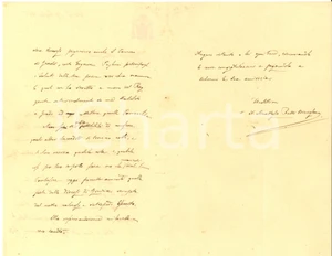 1915 WW1 UDINE Mons. Antonio Anastasio ROSSI pro sacerdoti prigionieri AUTOGRAFO Lettera interamente autografa di mons. Antonio Anastasio Rossi, che scrive a una persona in servizio presso l'Ufficio Prigionieri per conoscere la situazione dei sacerdoti presenti e le loro necessit&agrave;.Mons. Rossi scrive dopo aver ricevuto l'incarico di reggenza per la diocesi di Gorizia "...occupata dal nostro valoroso e intrepido esercito...".Carta intestata.CONDIZIONI: FAIR (piegature d'epoca e taglio al lato destro)PAGINE: 4 (3 scritte)    originale e autentica 1