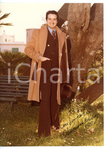 1980 LIRICA Tenore Nazzareno ANTINORI *Fotografia seriale con AUTOGRAFO 12x17 cm