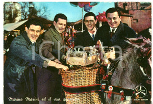 1960 ca MUSICA Marino MARINI e il suo quartetto *AUTOGRAFO Marino MARINI - 15X10