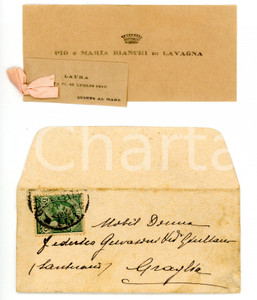 1912 GENOVA QUINTO AL MARE Pio e Maria BIANCHI LAVAGNA per nascita figlia Laura