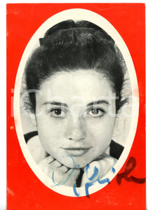 1965 ca MUSICA Gigliola CINQUETTI - Ritratto - Foto seriale CGD con AUTOGRAFO