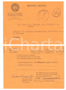 1966 MONTEVIDEO Hospital QUINTELA - Ricevuta B. A. MENDIOROZ - AUTOGRAFO
