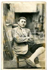 1920 ca FRANCE Ritratto di giovane militare - Fotocartolina FP - NV