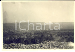 1920 ca OPACCHIASELLA Veduta del vallone del Carso - Fotografia VINTAGE 14x9 cm