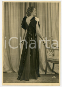 1936 MILANO LIRICA Ritratto di cantante con dedica al parrucchiere - AUTOGRAFO