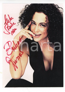 2000 ca CINEMA Attrice Barbara WUSSOW - Foto seriale con AUTOGRAFO