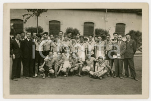 1940 ca TORINO LITTORIALI SPORT Giovani atleti con allenatori - Foto 18x13 (4)