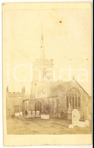 1870 ca BRAUGHING (UK) St Mary's church - Photo H. COLLINGS CDV