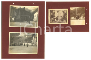 1914 VALTELLINA Escursionisti in gita con la famiglia *Lotto 4 foto VINTAGE
