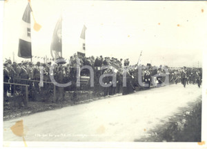 1937 Aeroporto GORIZIA Consegna labari 4° Stormo 71° Gruppo O.A. - DANNEGGIATA