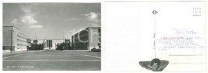 1930 ca ROMA Città Universitaria - Cartolina con vera foto di donna *CURIOSA