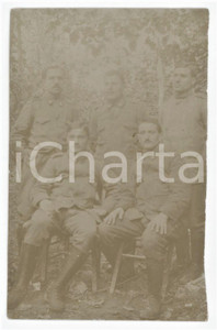 1910 ca ITALIA REGIO ESERCITO Un gruppo di ufficiali - Foto 6x9 cm