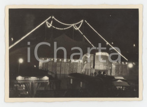 1950 ca GERMANIA Circo Carl HAGENBECK - Tendone illuminato - Foto 10x7