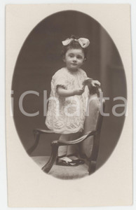 1926 GRENOBLE (FRANCE) Renée OLIARO a 18 mesi - Ritratto *Foto 9x14 cm