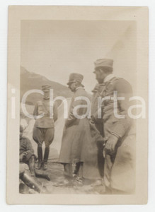 1930 PIETRAMALA - REGIO ESERCITO Gruppo di ufficiali - Foto 6x9 cm