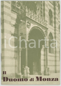 1962 MONZA - Duomo - La Basilica e il Tesoro di San Giovanni Battista 48 pp. Pubblicazione originale, illustrata b/n. PAGINE: 48 GOOD/buono  Formato: 12x17 cm originale e autentica 1