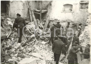 1957 PONZANO ROMANO (ROMA) Crollo abitazione - Intervento VIGILI DEL FUOCO (2)