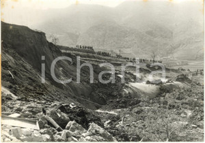 1957 FONTANAFREDDA di CISANO BERGAMASCO (BG) Fianco della collina franata - Foto