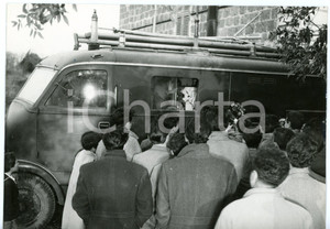 1955 CAPRANICA - DISASTRO AEREO TERMINILLO Attesa presso autoradio AERONAUTICA