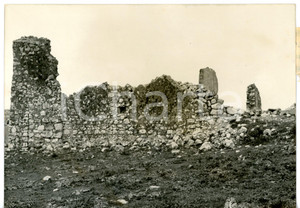 1958 BISACQUINO Contrada CASCIO - Macerie del crollo di un casolare *Foto 18x13