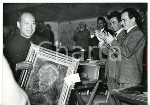 1956 ROMA Partito Comunista Italiano accoglie Peng ZHEN *Fotografia 18x13 cm
